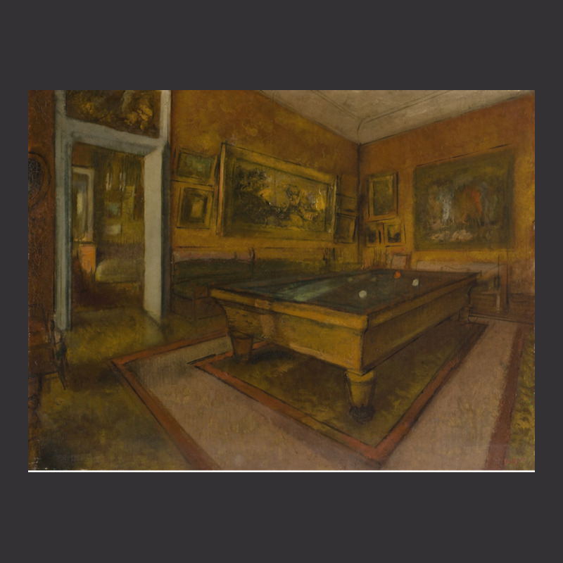 Billiard Room At Menil Hubert Vintage Short | Artistshot