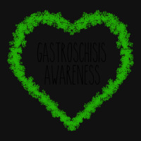 Limited Edition Gastroschisis Awareness Heart Supp Landscape Canvas Print | Artistshot