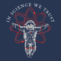 Atheist Shirt In Science We Trust, Astronaut, Huma Ladies Denim Jacket | Artistshot