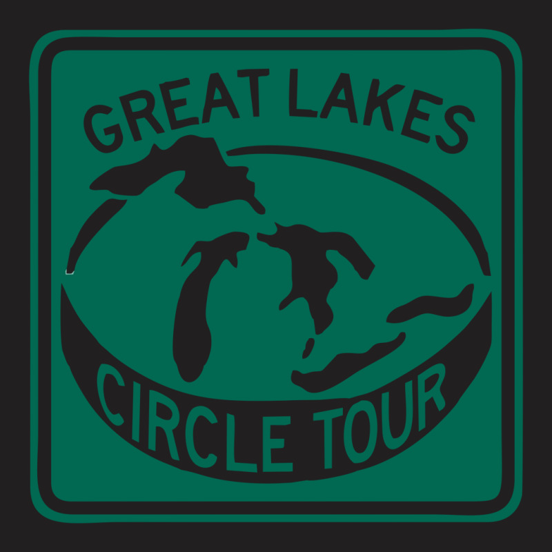 Great Lake Superior Circle Tour T-shirt | Artistshot