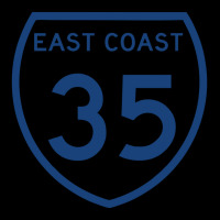 Highway 35 East Coast Adjustable Cap | Artistshot