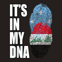 Iraqi And Micronesian Mix Dna Heritage Flag Tank T Tank Top | Artistshot