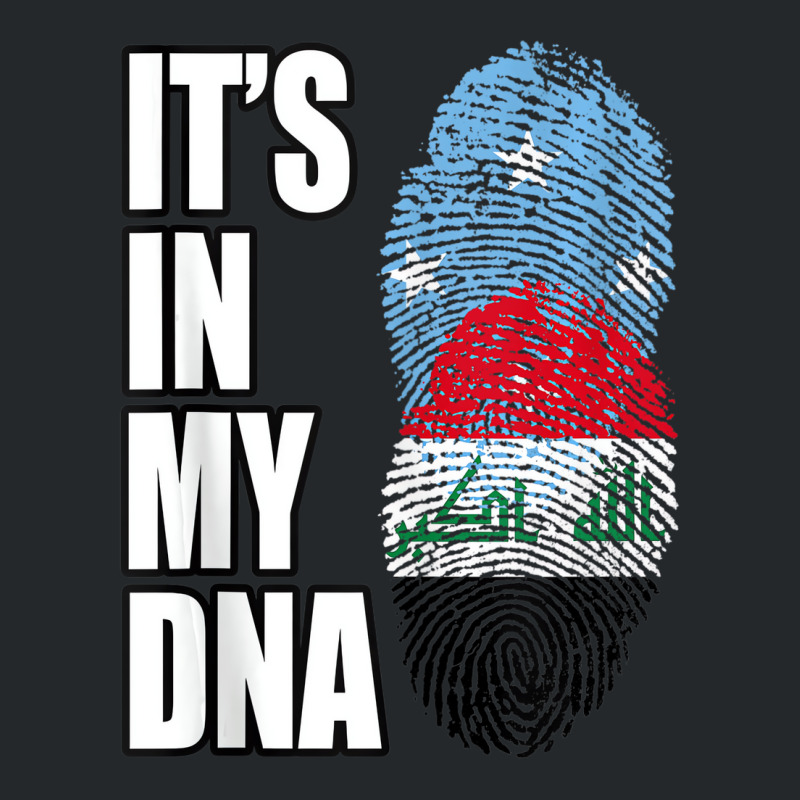 Iraqi And Micronesian Mix Dna Heritage Flag Tank T Crewneck Sweatshirt by ravand | Artistshot