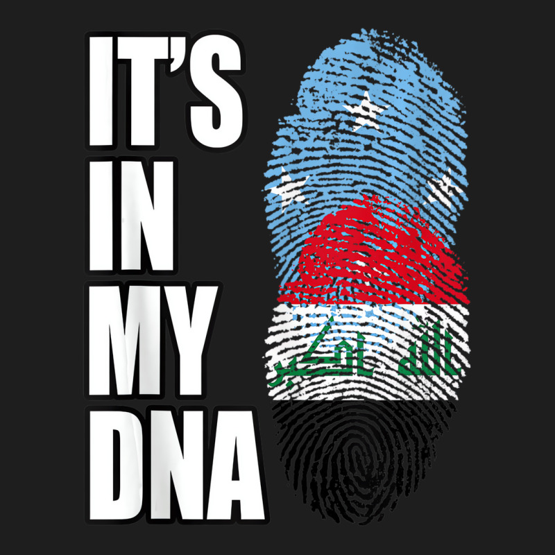 Iraqi And Micronesian Mix Dna Heritage Flag Tank T Classic T-shirt by ravand | Artistshot