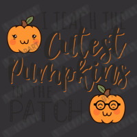 I Teach The Cutest Pumpkins In The Patch Funny Halloween Teacher Costu Vintage Hoodie | Artistshot