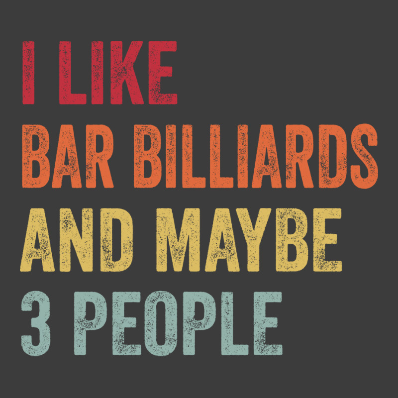 I Like Bar Billiards & Maybe 3 People Bar Billiard Men's Polo Shirt | Artistshot