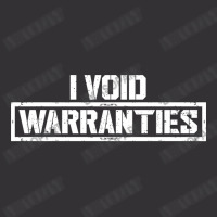 I Void Warranties Funny Mechanic Saying Distressed Text Vintage Hoodie | Artistshot