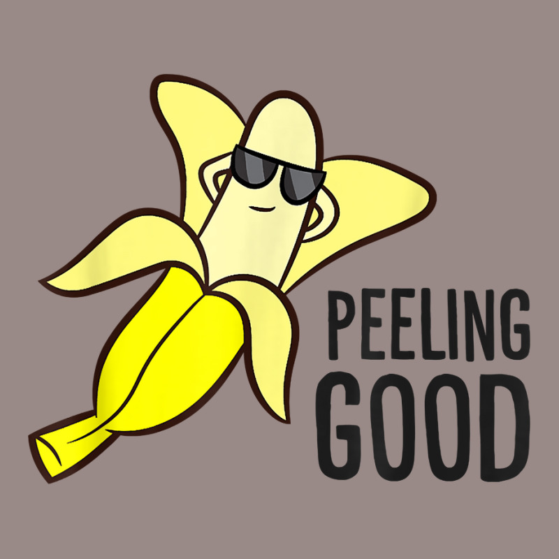 Banana Peeling Good Banana With Sunglasses Love Ba Vintage T-Shirt by sudhirka | Artistshot