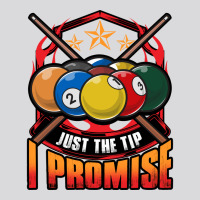 Just The Tip I Promise Pool Cue Billiards Pun Women's Triblend Scoop T-shirt | Artistshot