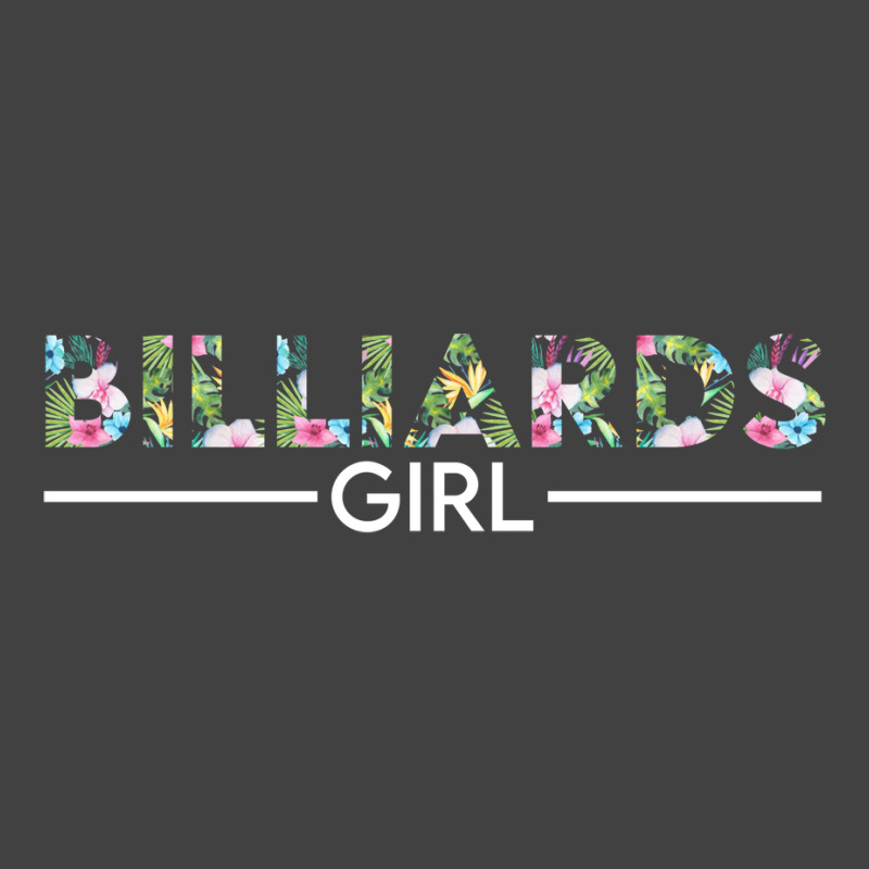 Billiards Girl Floral Design Perfect Present For M Vintage T-shirt | Artistshot