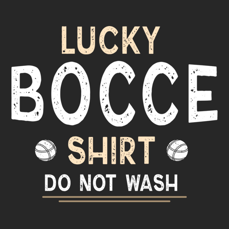 Bocce Ball My Lucky Bocce  Do Not Wash (1) Men's T-shirt Pajama Set | Artistshot