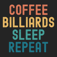 Coffee Billiards Sleep Repeat   Funny Billiards & 3/4 Sleeve Shirt | Artistshot