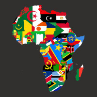 African Pride   Map Of African Continent With Flag Champion Hoodie | Artistshot