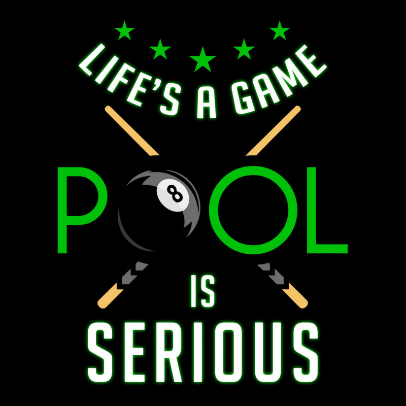 Pool Billiard   Life Is A Game Pool Is Serious   F V-neck Tee | Artistshot