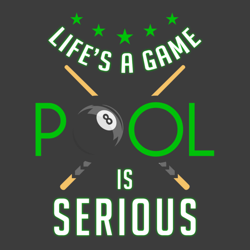 Pool Billiard   Life Is A Game Pool Is Serious   F Men's Polo Shirt | Artistshot