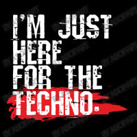 Im Just Here For The Techno Cool Underground Music Lover Gifts Youth Jogger | Artistshot