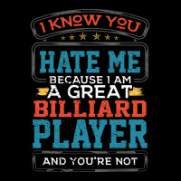 Funny Billiard Player V-neck Tee | Artistshot