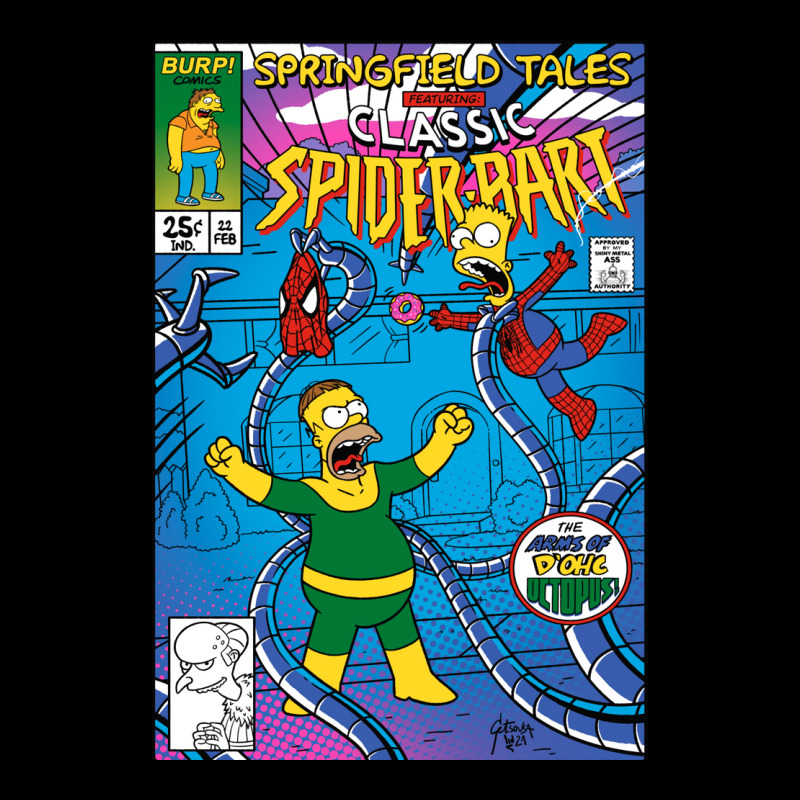 Spider Bart Vs D'ohc Ock Zipper Hoodie by micsikhibinop | Artistshot