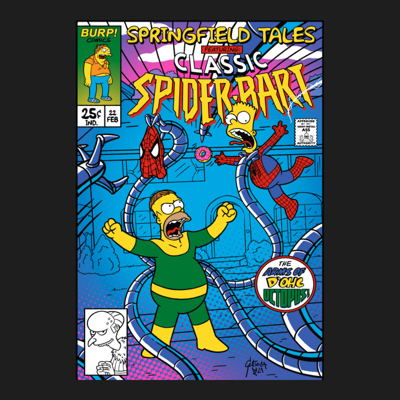 Spider Bart Vs D'ohc Ock Classic T-shirt by micsikhibinop | Artistshot