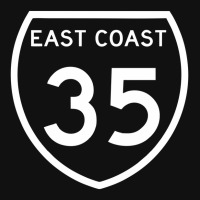 Highway 35 East Coast Baby Beanies | Artistshot