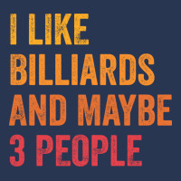 I Like Billiards And Maybe 3 People   Billiards Lo Men Denim Jacket | Artistshot