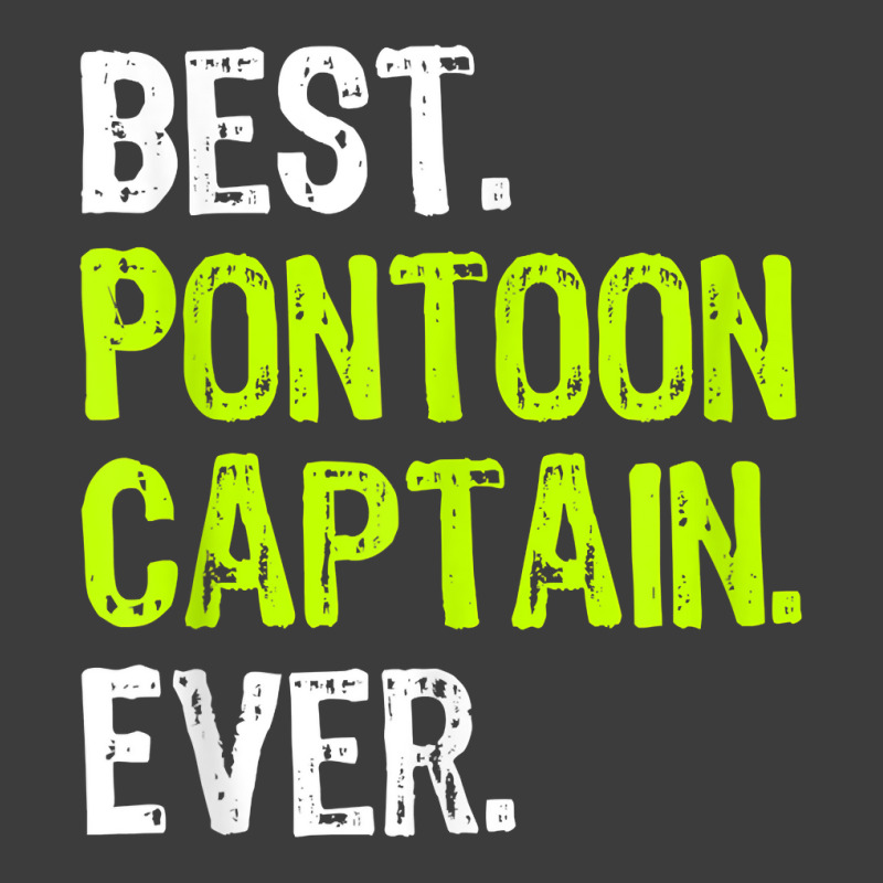 Best Pontoon Captain Ever Pontoon Boat Party T Shi Men's Polo Shirt | Artistshot