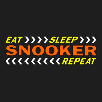 Eat Sleep Snooker Repeat T Shirt Classic T-shirt | Artistshot