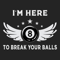 I´m Here To Break Your Balls Billiards Billiard P 3/4 Sleeve Shirt | Artistshot