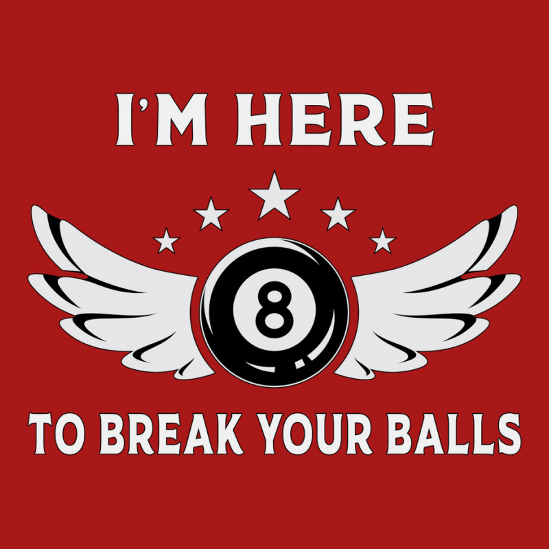 I´m Here To Break Your Balls Billiards Billiard P Hoodie & Jogger Set | Artistshot