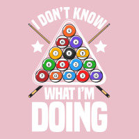 I Don't Know What I'm Doing Funny Pool Billiards Adjustable Cap | Artistshot