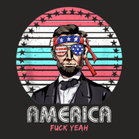 Mens Womens Shirt Lincoln America Fuck Yeah Vintag Ladies Fitted T-shirt | Artistshot