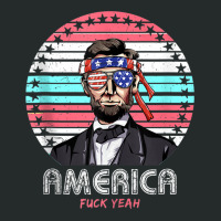 Mens Womens Shirt Lincoln America Fuck Yeah Vintag Women's Triblend Scoop T-shirt | Artistshot