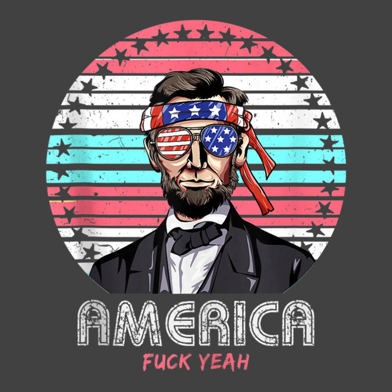 Mens Womens Shirt Lincoln America Fuck Yeah Vintag Vintage T-Shirt by gabuya | Artistshot