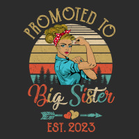 Promoted To Big Sister Est 2023 Retro First Time S Exclusive T-shirt | Artistshot