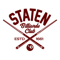 Staten Island Billiards V-neck Tee | Artistshot