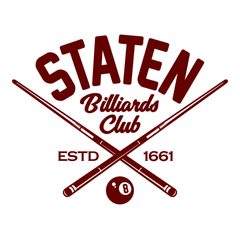 Staten Island Billiards V-neck Tee | Artistshot