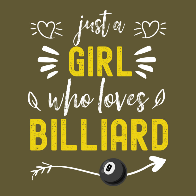 Just A Girl Who Loves Billiard Retro Vintage Desig Vintage Short | Artistshot