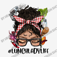 Latina Messy Bun Lunch Lady Life Adjustable Cap | Artistshot