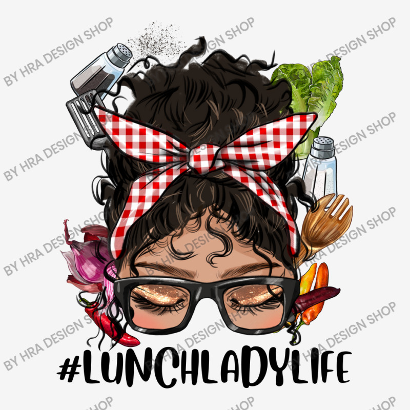 Latina Messy Bun Lunch Lady Life Adjustable Cap by HRA Design Shop | Artistshot