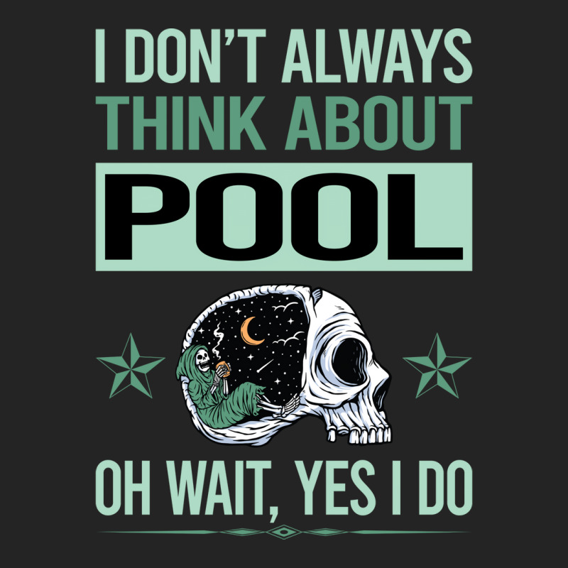 Funny Skeleton Yes I Do Pool 3/4 Sleeve Shirt | Artistshot