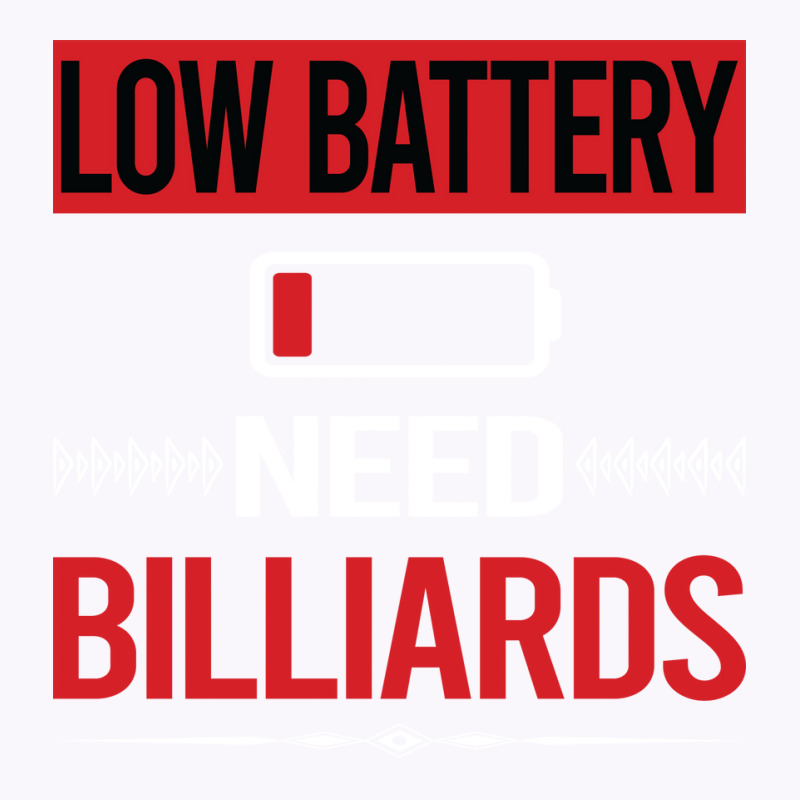 Low Battery Billiards Tank Top | Artistshot