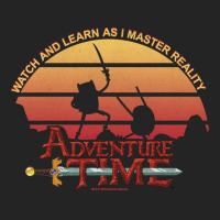 Cn Adventure Time Watch And Learn As I Master Real 3/4 Sleeve Shirt | Artistshot