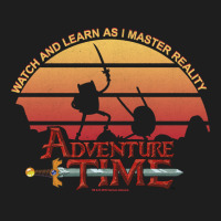 Cn Adventure Time Watch And Learn As I Master Real Classic T-shirt | Artistshot