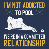 I'm Not Addicted To Pool We're In A Relationship F Ladies Denim Jacket | Artistshot