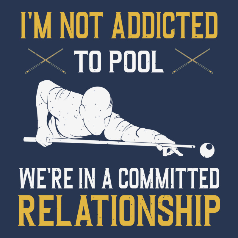 I'm Not Addicted To Pool We're In A Relationship F Ladies Denim Jacket by alnasrkramdin | Artistshot