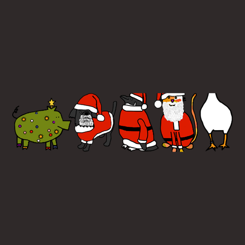 Hot Trend Funny Pig Wears Christmas Tree Costume T Racerback Tank by lethithu856 | Artistshot