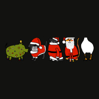 Hot Trend Funny Pig Wears Christmas Tree Costume T Scorecard Crop Tee | Artistshot