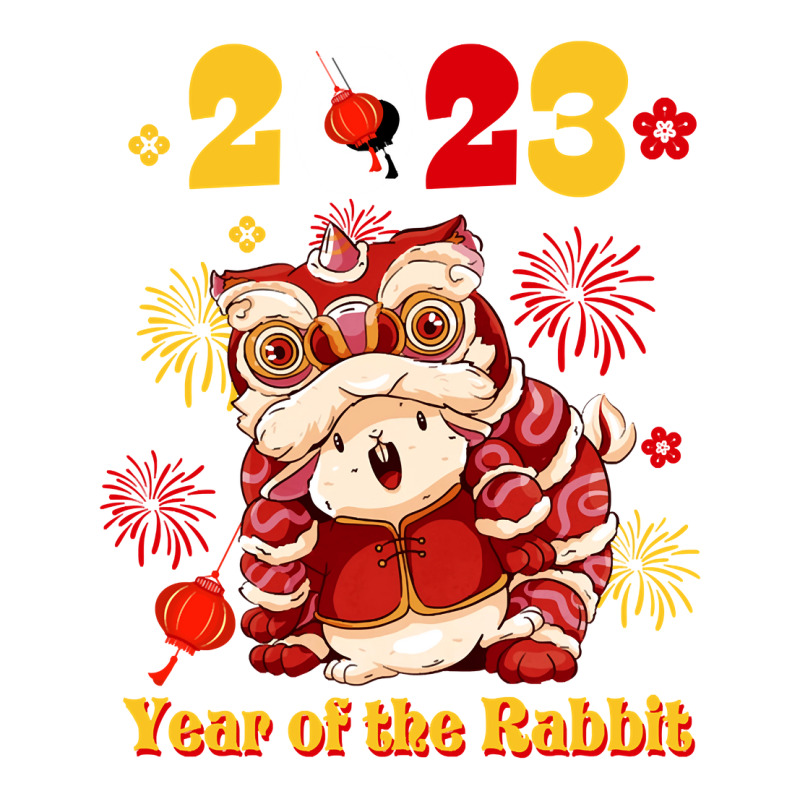 Chinese New Year 2023 Cute Dragon Year Of The Rabb Long Sleeve Baby Bodysuit | Artistshot