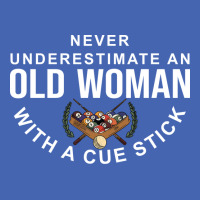 Never Underestimate An Old Woman With A Cue Stick Zipper Hoodie | Artistshot