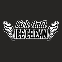 Lick Until   Ice Cream Ladies Fitted T-shirt | Artistshot